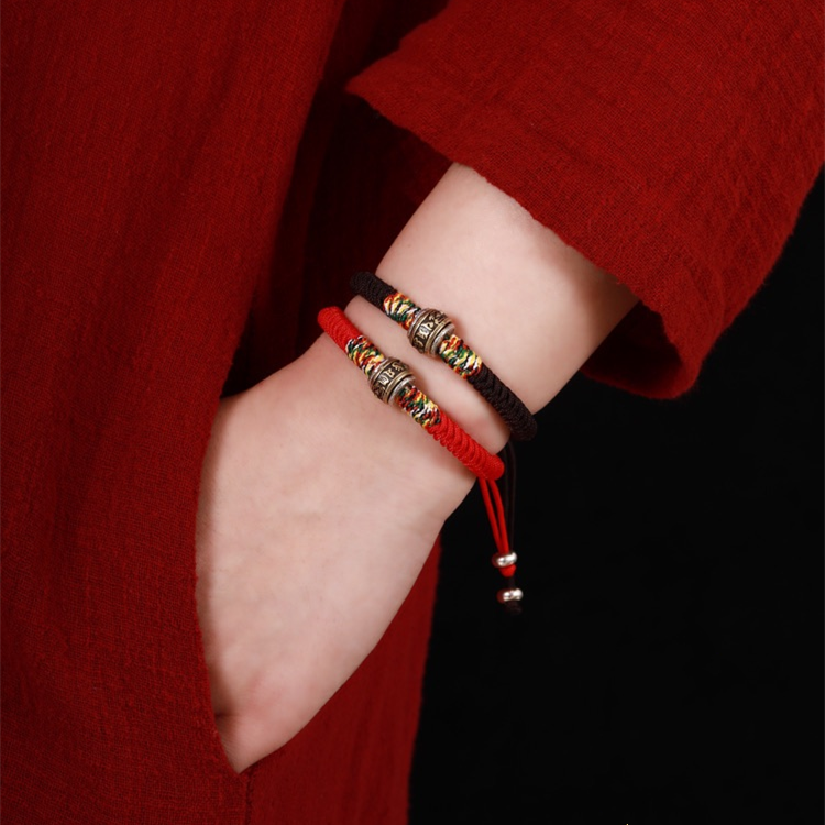 Blessed Lucky buddha Feng Shui Eternal Knot Bracelet