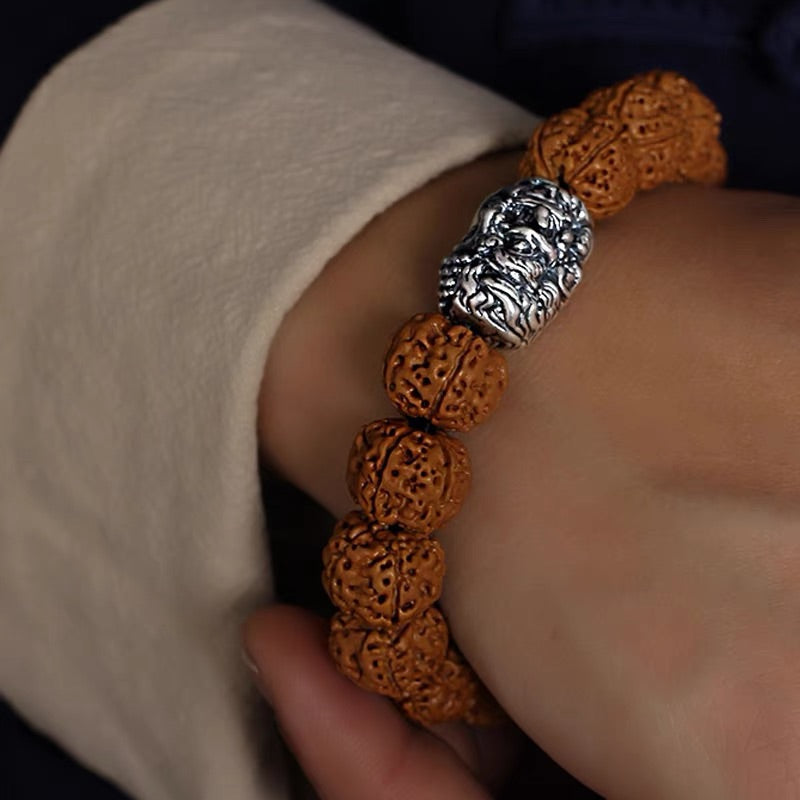 Buddha And Mara Kingkong Bodhi Seed Bracelet