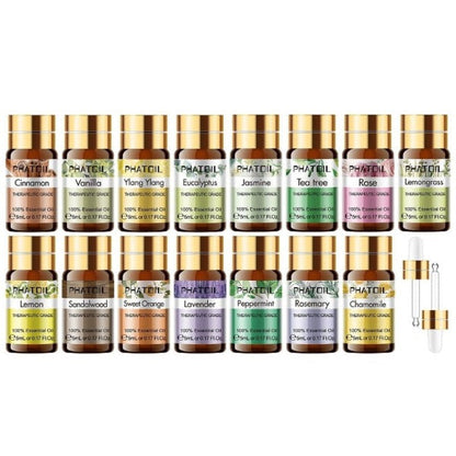 Phatoil Pure Natural Diary Of Calming Essential Oils (15 pcs)