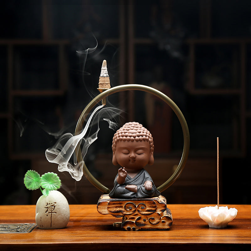 Little Buddha With Zen Furnishings