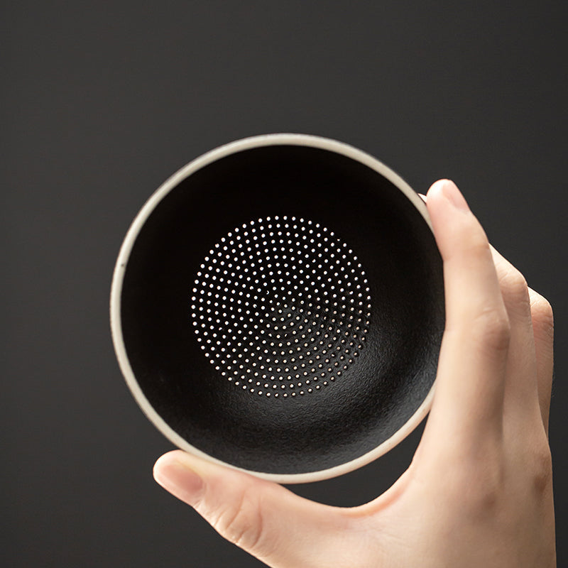 Little Monk With Tea Strainer Hat