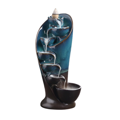 SpaceKeeper Waterfall Backflow Incense Burner