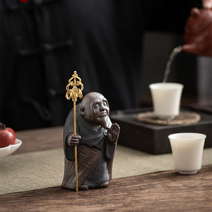 Little Monks with Peaceful Mind