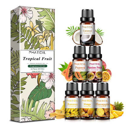 Phatoil Fruit Premium Fragrance Oil Set For Air Purifying (6pcs)