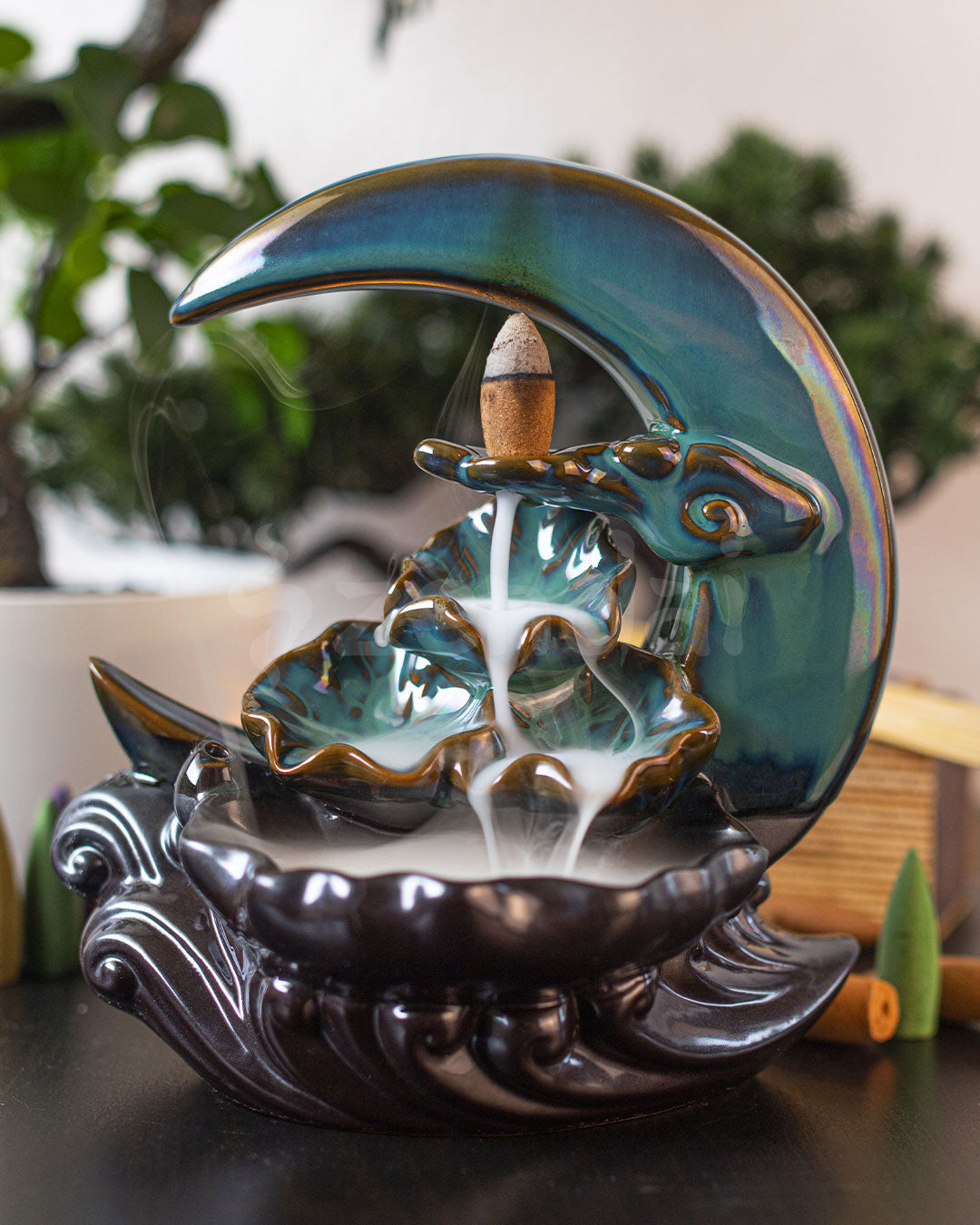 Moon Falls - Backflow Incense Burner
