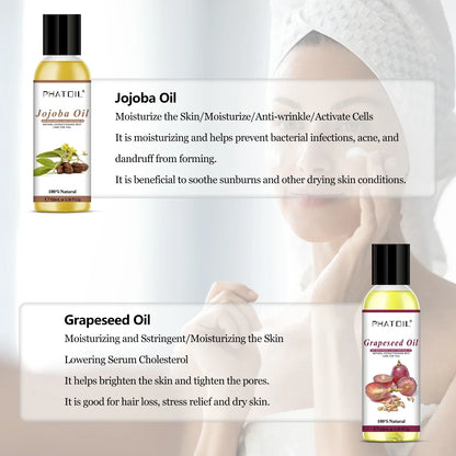 Phatoil 100ml Carrier Oil for Pure Essential Oil Dilute