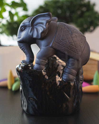 Sacred Elephant - Backflow Incense Burner