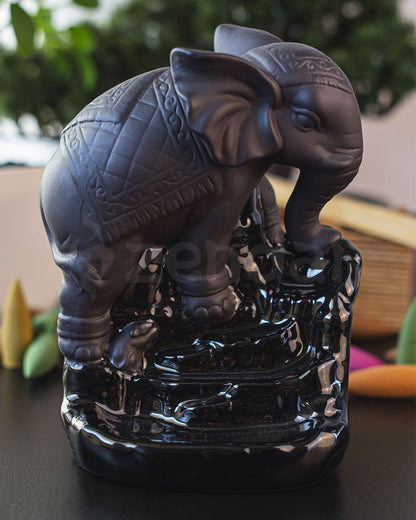Sacred Elephant - Backflow Incense Burner