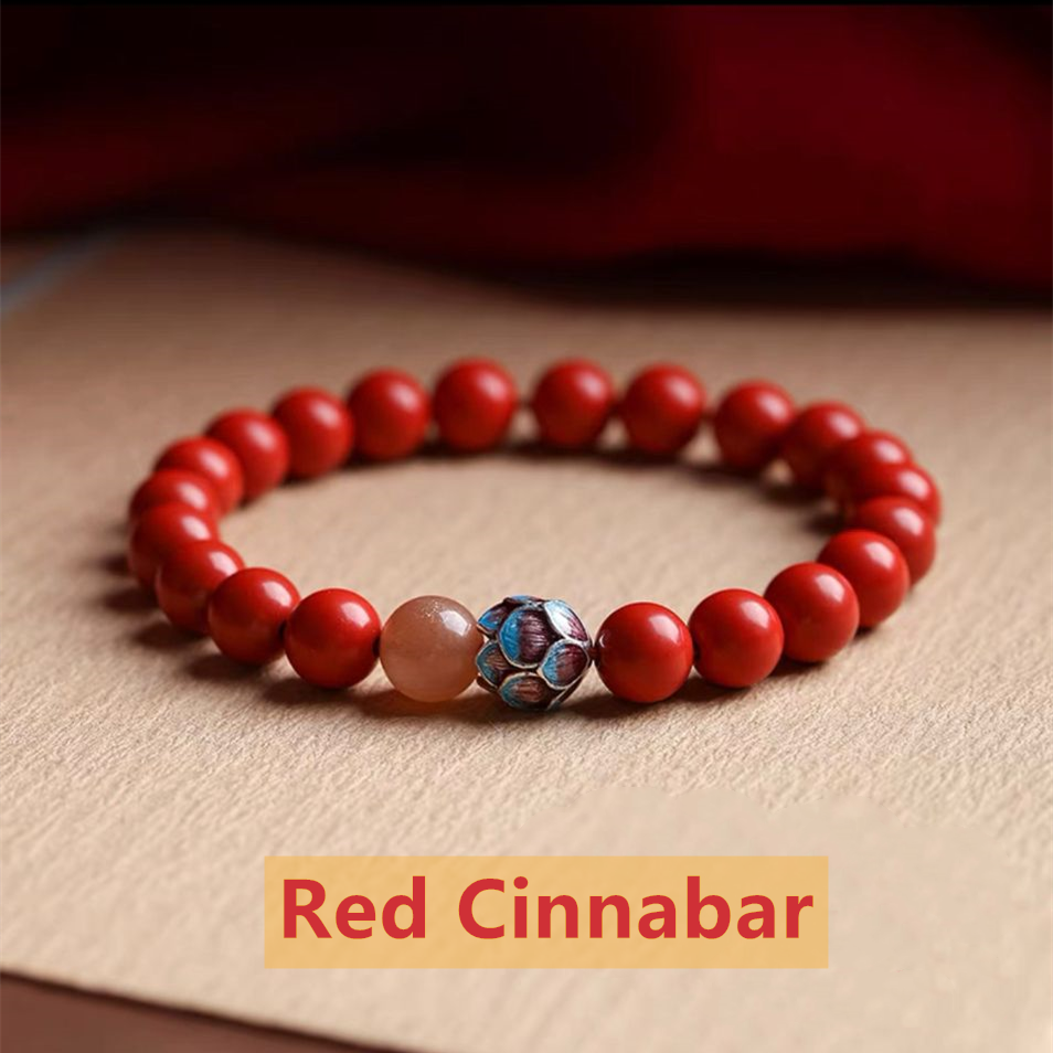 Consecrated Cinnabar Lotus Bracelet