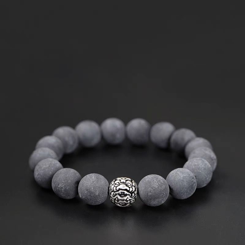 Feng Shui Pixiu Amber Bracelet