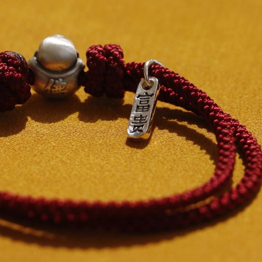 Lucky Feng Shui Laughing Buddha Bracelet