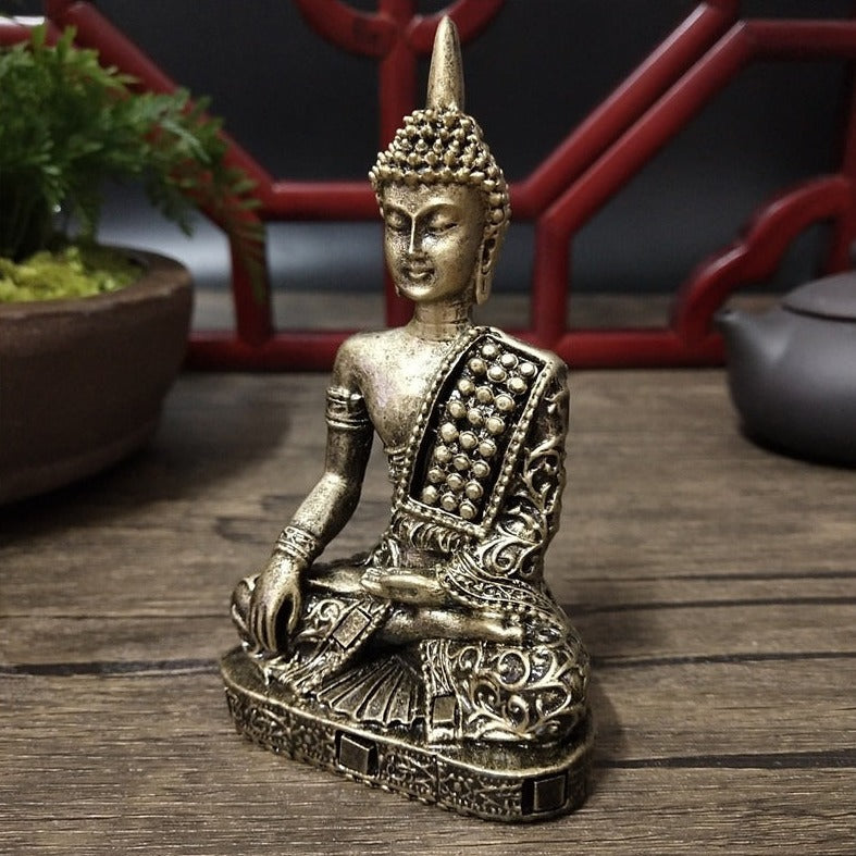 Small Meditating Indoor Buddha Statue For Home