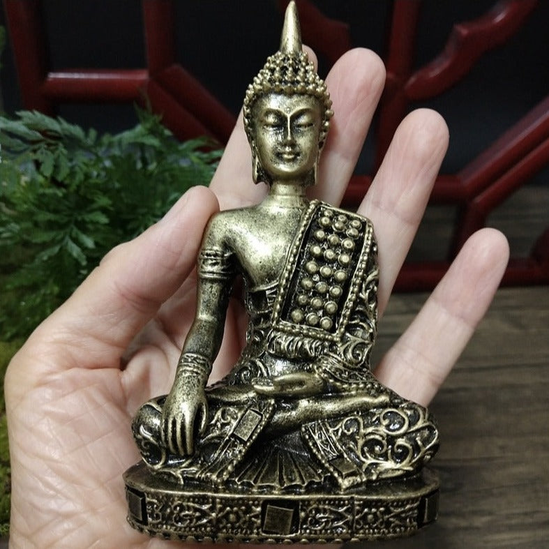 Small Meditating Indoor Buddha Statue For Home