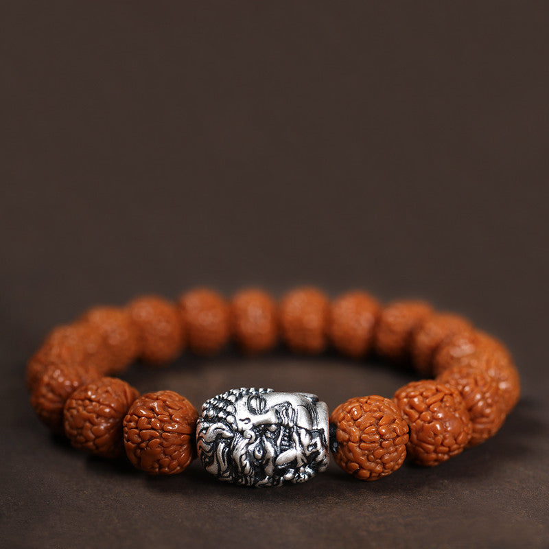 Buddha And Mara Kingkong Bodhi Seed Bracelet