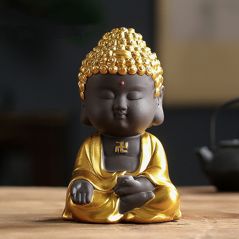 Golden Buddhas With Six Perfections