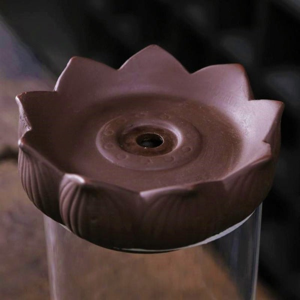 Backflow Glass Little Monk Incense Burner