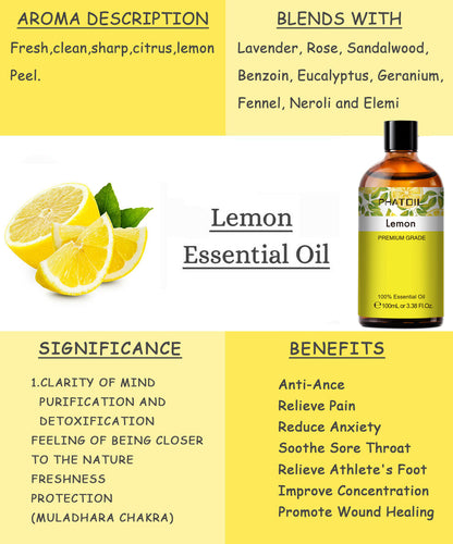 100ml Phatoil Pure Natural Essential Oil With Dropper