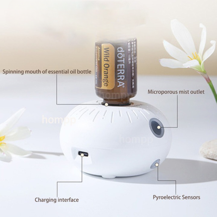 Single Oil Diffuser Automatic Induction Aromatherapy Machine for 15ml Essential Oils