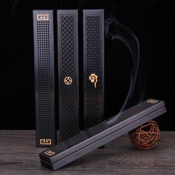 Wooden Handmade Incense Box Holder