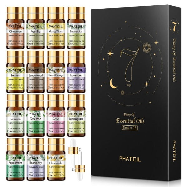 Phatoil Pure Natural Diary Of Calming Essential Oils (15 pcs)