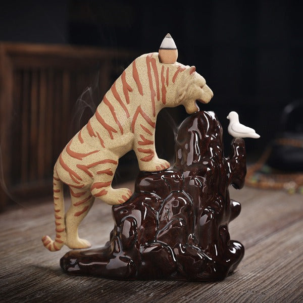 Bengal Tiger Backflow Incense Burner