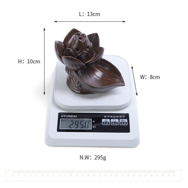 Lotus Flower Backflow Incense Burner