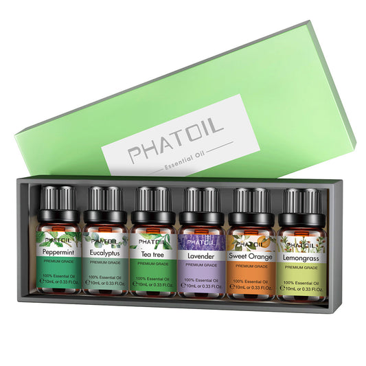 Phatoil Pure Plant Extract Essential Oil Set (6 pcs)